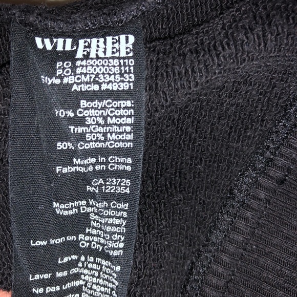 Wilfred free black zip up sweater - Picture 4 of 5